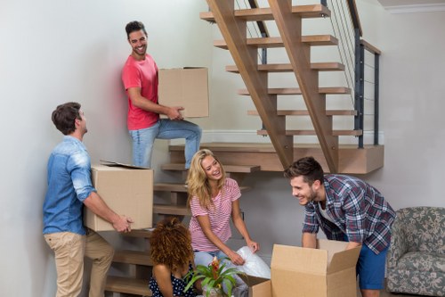 Professional packing services for a Wimbledon home move