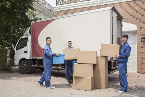 Packing and loading for a student move in Wimbledon