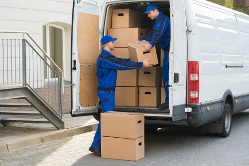 Local Wimbledon removals team handling household furniture and packing