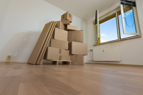 Flat removal service planning for a local Wimbledon move