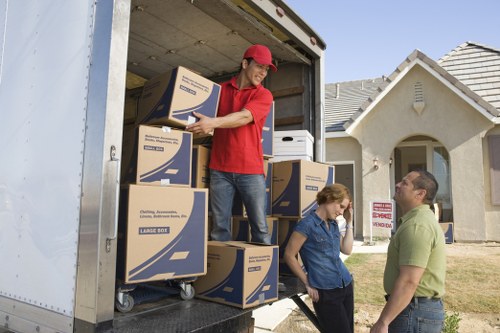 Man and van moving boxes and furniture in Wimbledon area