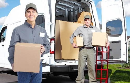 Specialist equipment used for careful piano removals in a Wimbledon home