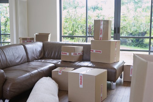 Furniture loading and transport for a Wimbledon property move